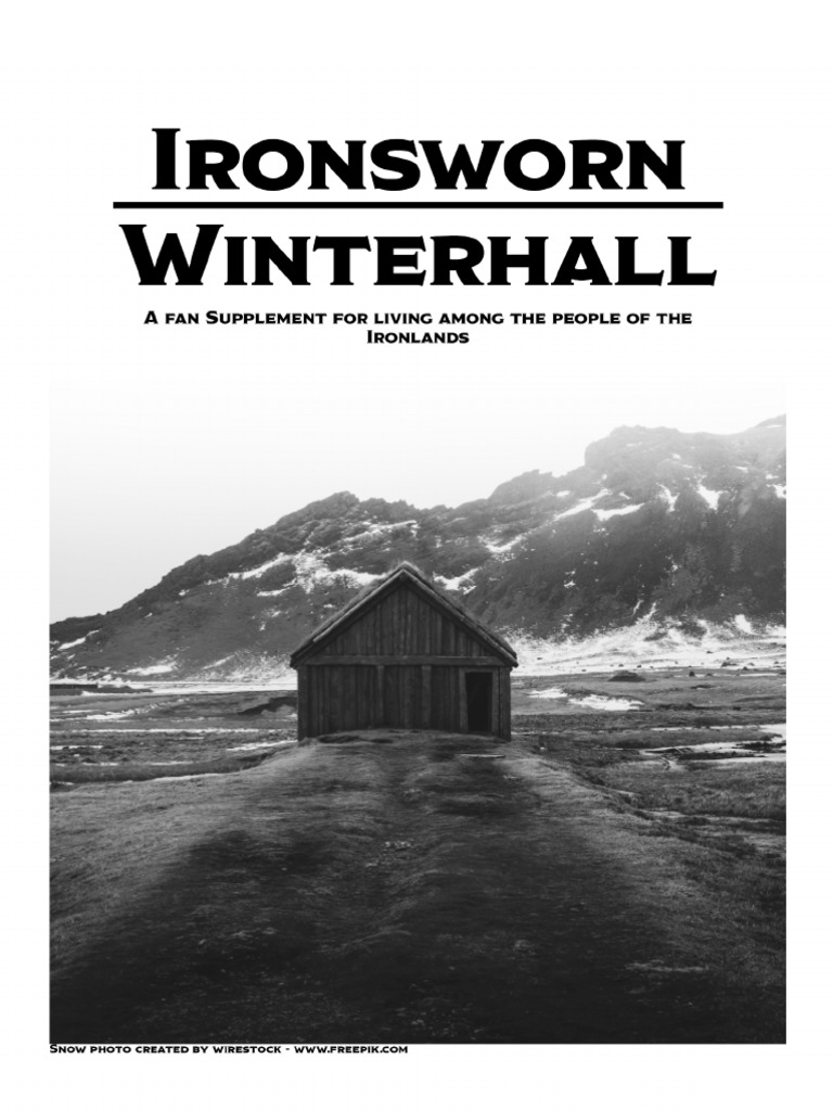Ironsworn Winterhall PDF