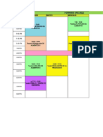 Horario Unc 2022