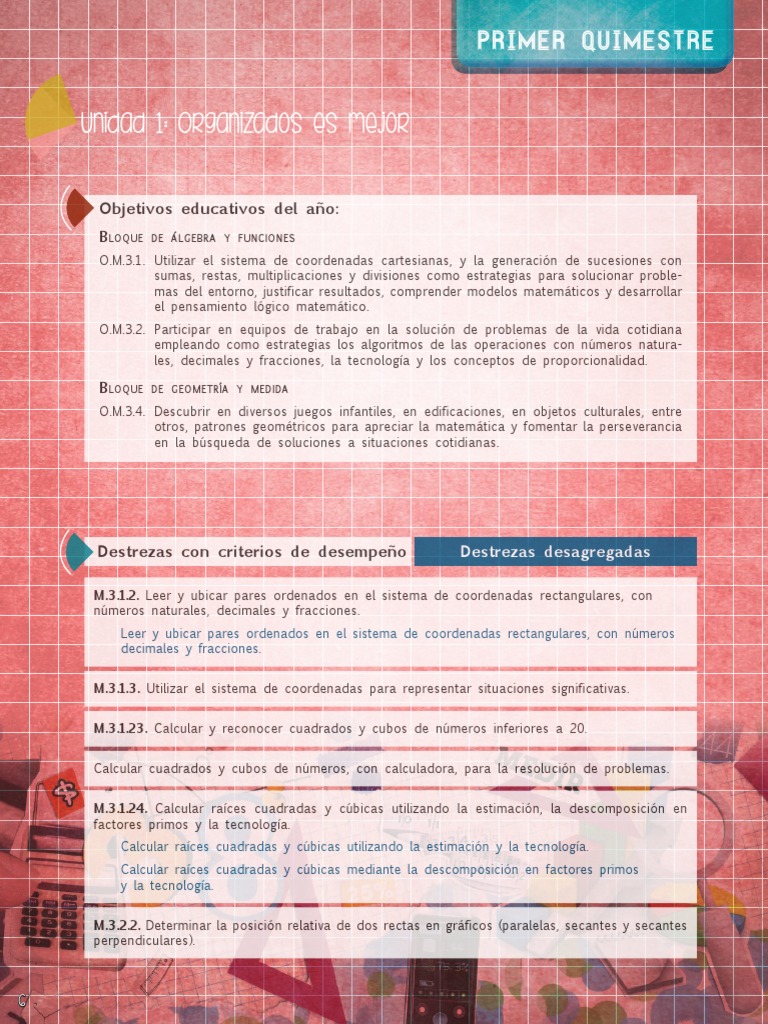 Matematica 7 Modulo 1 | PDF | Raíz cuadrada | Números