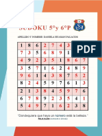 Mi Primer Sudoku