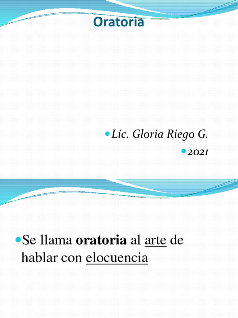 Postura y Expresión en Oratoria | PDF | Hablar en público