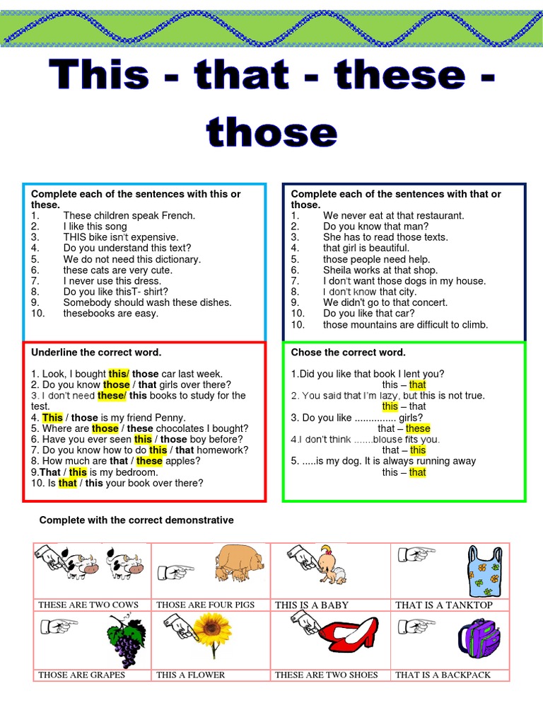 3 Demonstratives Pdf
