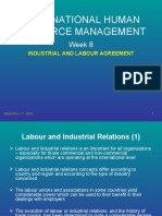 Ihrm - Week08 Industrial and Labor Egree