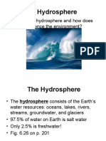 Hydrosphere Notes