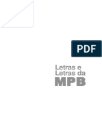 Letras e Letras Da MPB-Prova