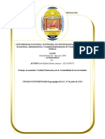 Naturaleza de La Contabilidad de Las Sociedades Unidad I - Trabajo I