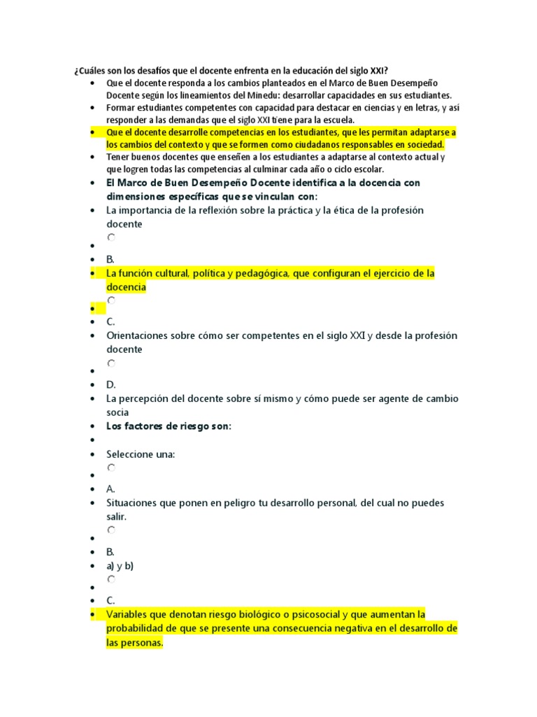 Desafíos del Docente en el Siglo XXI | PDF | Maestros | Resiliencia ...