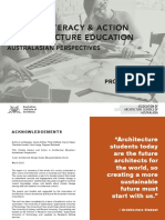 Climate Literacy & Action in Architecture Education 