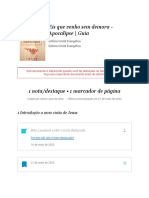 Notas de "Eis que venho sem demora - Apocalipse | Guia"