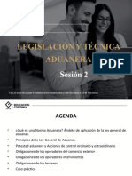 Sesion 2. Modulo Legislacion y Tecnica Aduanera