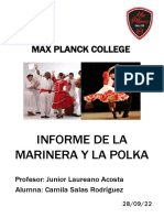 Informe de La Marinera y La Polka
