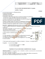 PCT - BAFEL–COLEMAR - EXAMEN  BEPC BLANC - SESSION  2022 CAMEROUN