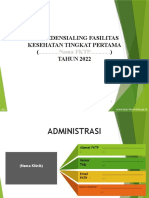 Template Presentasi Rekredensialing FKTP Tahun 2022