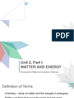 Matter Classification and Properties With Pen 1106