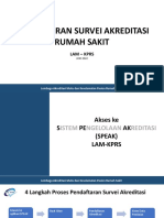 Pendaftaran Survei Akreditasi RS