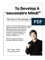 How to Develop a Millionaire Mind