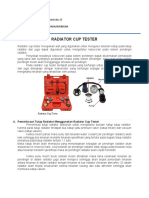 Fungsi Radiator Cup Tester