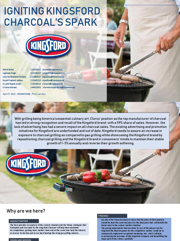 Group 5 Kingsford Charcoal Case PDF