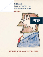 Arthur Still, Windy Dryden-The Historical and Philosophical Context of Rational Psychotherapy - The Legacy of Epictetus-Karnac Books (2012)