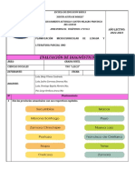 Evaluación de diagnóstico de Ciencias Sociales