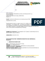 Certificado Concordancia de Caminos Ancestrales Con Ajuste