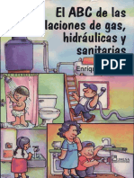 El ABC de Las Instalaciones de Gas Hidraulicas y Sanitarias