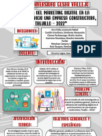 Influencia Del Marketing Digital en La Calidad de Servicio Una Empresa Constructora, Trujillo - 2022