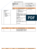 Weekly Learning Plan, Quarter 1 Week 2 SCIENCE