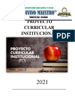 2021 - Proyecto Curricular Institucional Ultimo Marzo