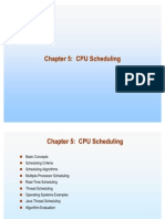 5 CPU Scheduling