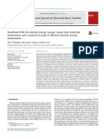 Nanofluid PCMs For Thermal Energy Storage - Latent Geat Reduction Mechanism