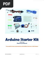 Arduino Starter Kit Experiment Manual v2.0.0 1