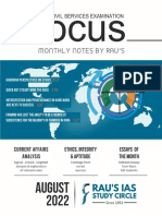 Rau's IAS Focus August 2022 Freeupscmaterials.org