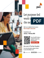 PWC Indonesia: Job Vacancy - Data Analytics Associate