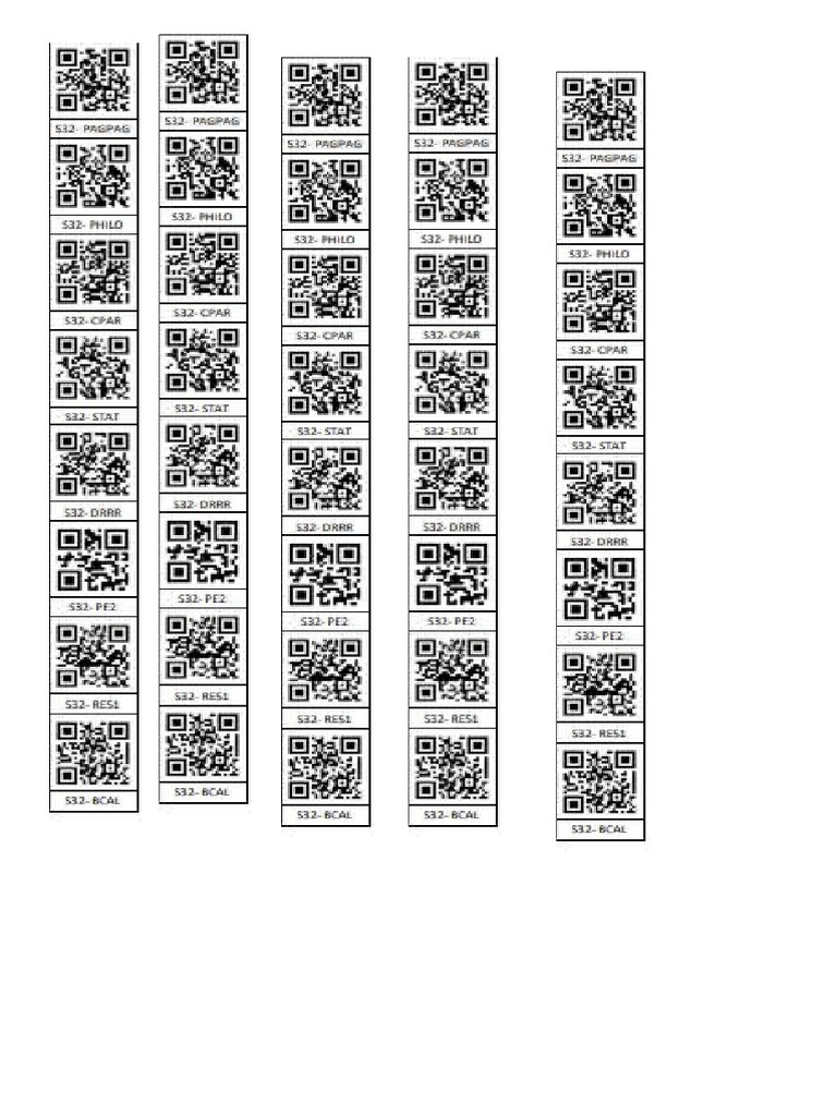 QR Code | PDF