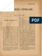 Curtea Domneasca Din Iasi - Convorbiri Literare 1884 - De Alexandru Papadopul-Calimah