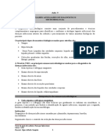 Texto de Apoio 3 - Exames Auxiliares de Diagnostico (Microbiologia)