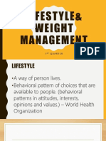 Lifestyle Weight Management