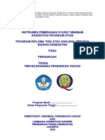 Instrumen Pembukaan Prodi Diploma Dan Sarjana Terapan Kesehatan