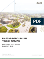Perguruan Tinggi Tujuan Beasiswa Indonesia Bangkit 2022