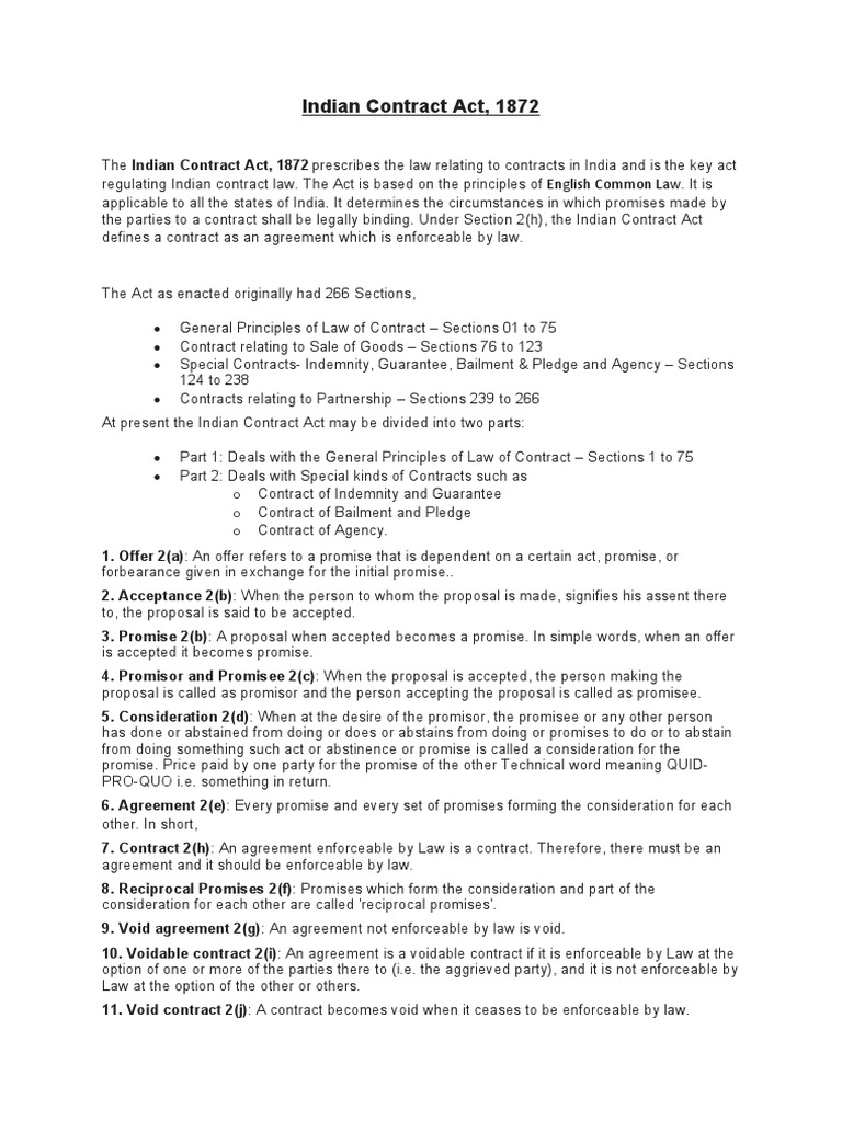 the-foundation-of-indian-contract-law-key-principles-and-provisions-of