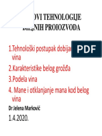 Osnovi Tehnologije Biljnih Proizvoda Za 1.4. 2020