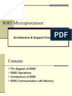 4 8085 Architecture Memory Interfacing