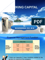 WORKING CAPITAL MANAGEMENT