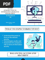 Intro-InformationAssurance-Security - Part1