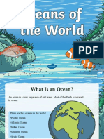 Oceans of The World Powerpoint