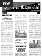 Parte de Expulsión nº11