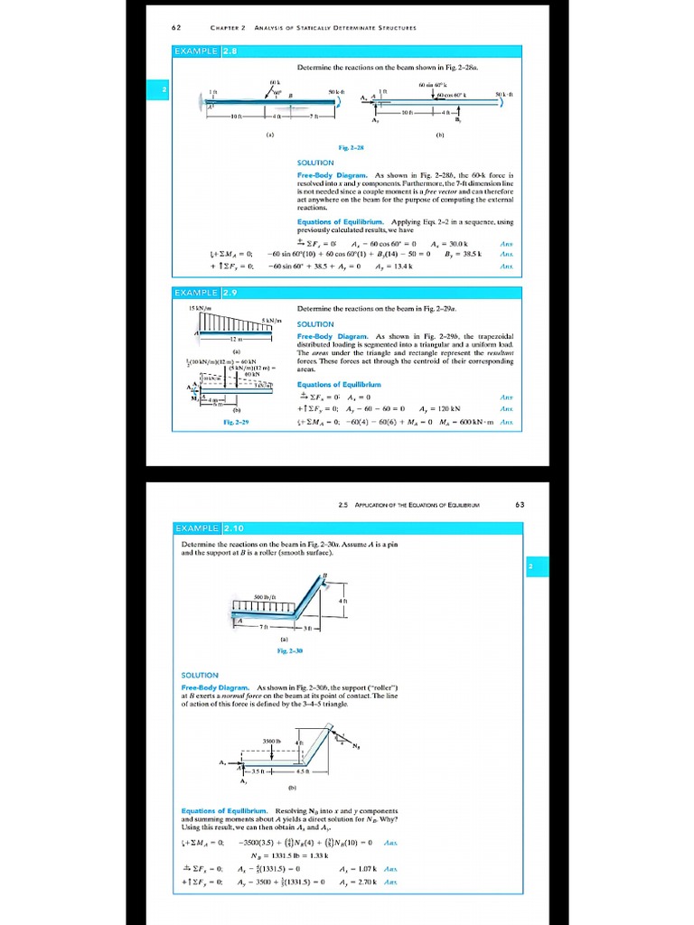 Reaction Forces | PDF