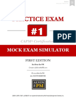 01 AlvinthePM - Mock Exam 1 Simulator