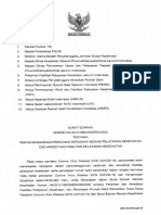 SE Menkes No HK.02.01-MENKES-652-2022 TTG Penyelenggaraan PB Di Bidang Yankes Dan Akred Fasyankes